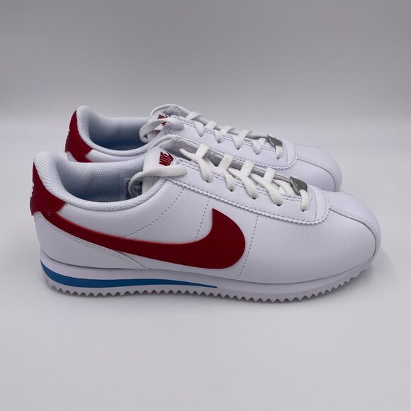 Nike Cortez White / Red Women's Shoes - Picture 1 of 7